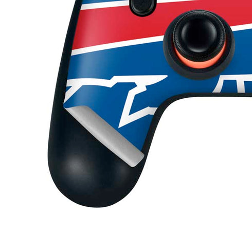 NFL Buffalo Bills Large Logo Google Stadia Controller Skin